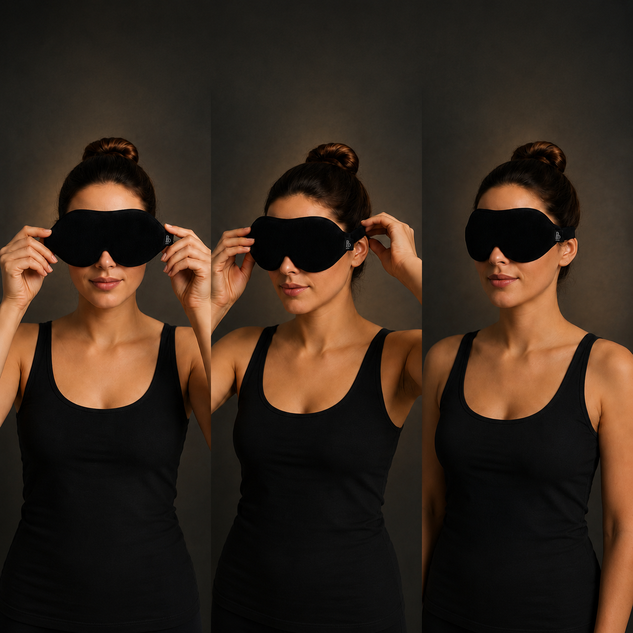 Pure Order Blackout Slaap masker