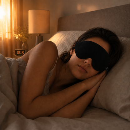 Pure Order Blackout Slaap masker