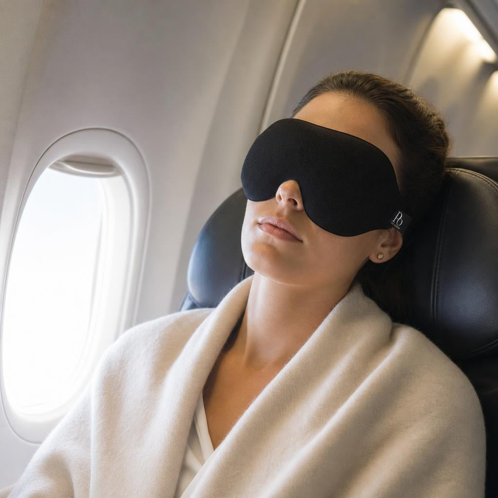 Slapen met een blackout slaapmasker